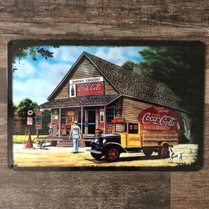 Coca-Cola General Store Vintage Look Tin Deco Sign